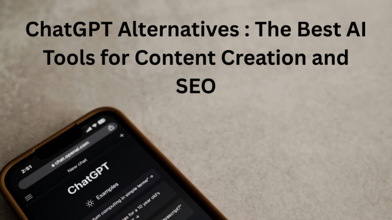 ChatGPT Alternatives