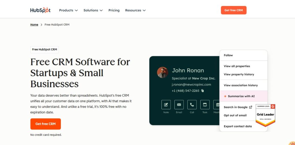 HubSpot: Best for All-in-One Marketing