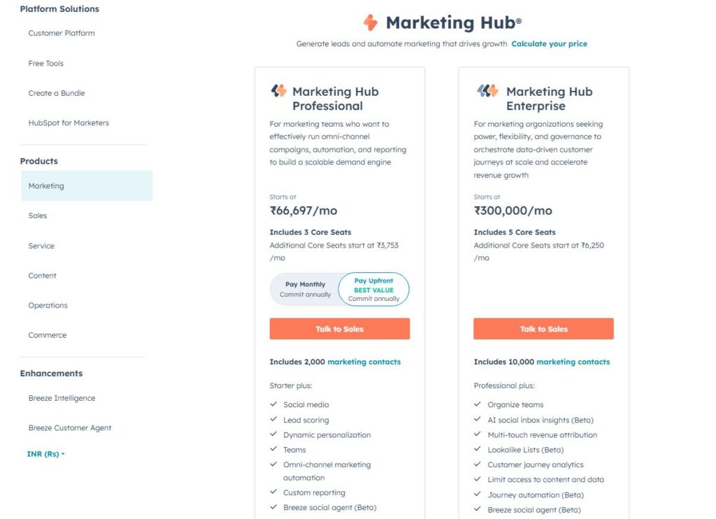 Pricing and Plans
